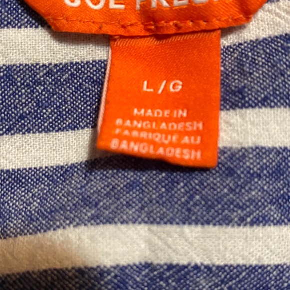 ‼️Pretty Large Striped Belted Dress - Picture 2 of 3